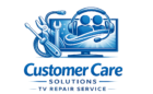 blue logo for tv repair service